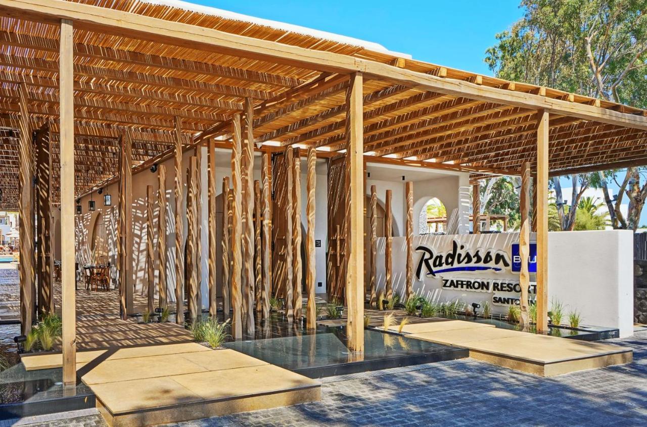 Radisson Blu Zaffron Resort, Santorini (Adults Only) Kamári Exterior foto